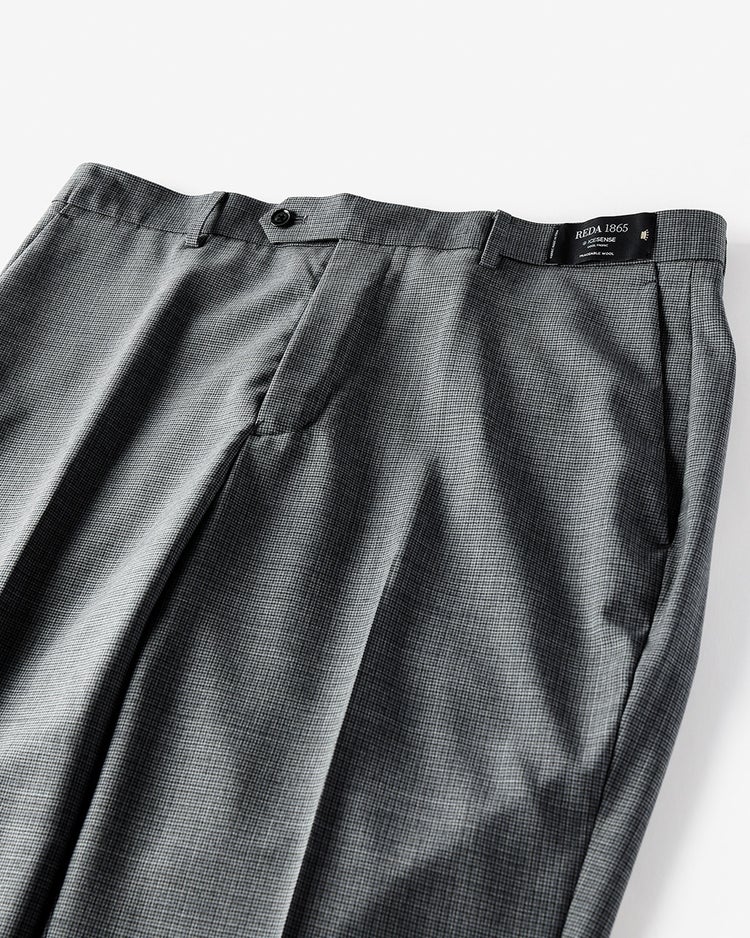 REDA(レダ)・サマーウールパンツ 詳細画像 グレー千鳥 2