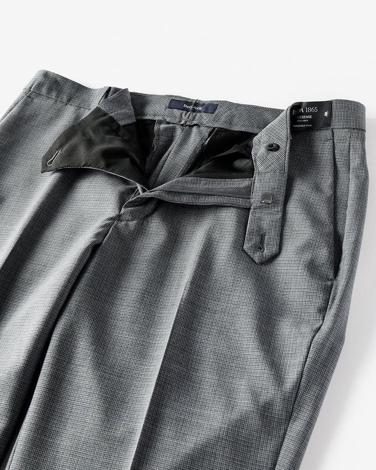 REDA(レダ)・サマーウールパンツ 詳細画像 グレー千鳥 4