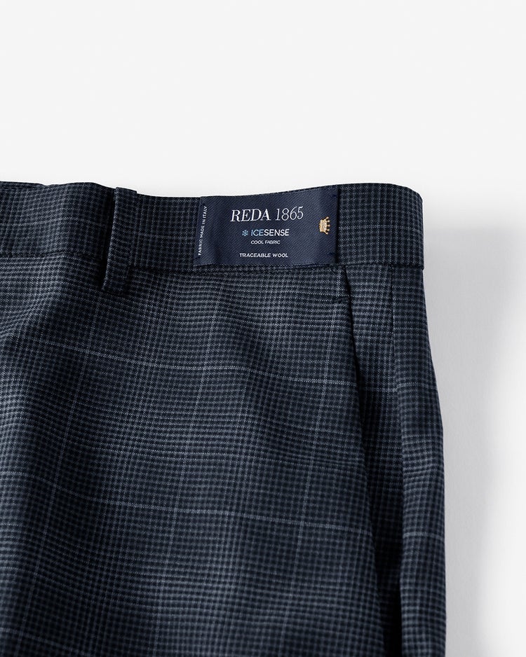 REDA(レダ)・サマーウールパンツ 詳細画像 ネイビーパターン 3
