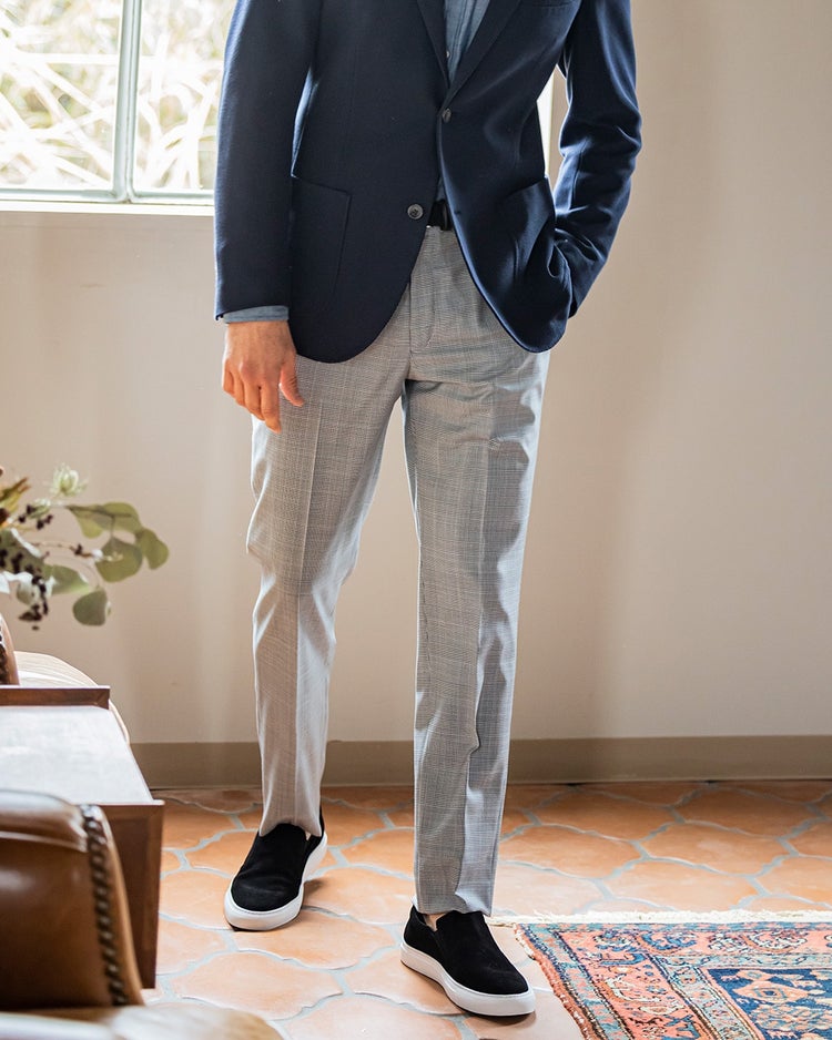 REDA(レダ)・サマーウールパンツ 詳細画像 グレンチェック 1