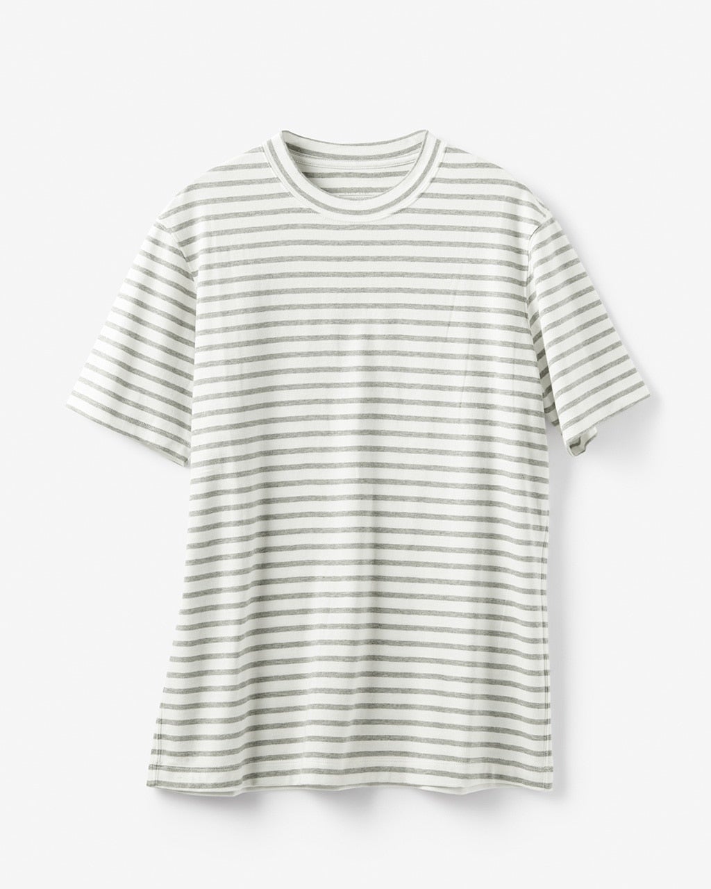 クルーネック／半袖・ドゥクラッセT/40代50代からのレディース・メンズ