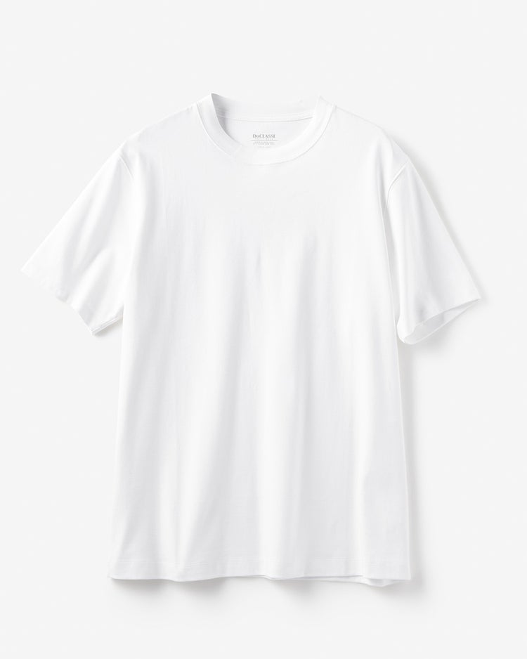 クルーネック／半袖・ドゥクラッセT 詳細画像 ホワイト 1