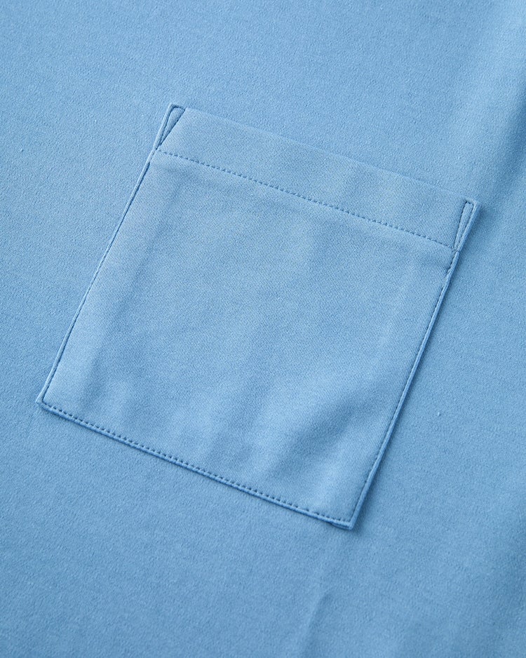 リラックスサイズ／半袖・ドゥクラッセTシャツ 詳細画像 ライトブルー 2