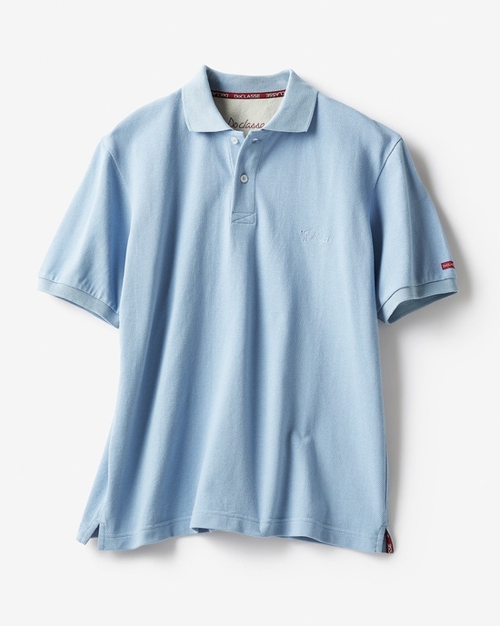 コットン鹿の子GOLFポロ