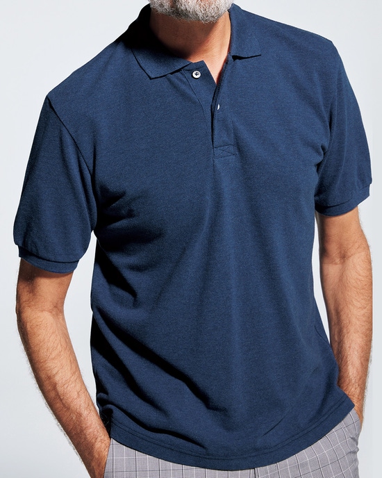 コットンヘザーポロ