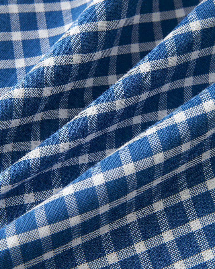 ライトオックスシャツ長袖　クレイジーパターン 詳細画像 ブルー・パターン 6