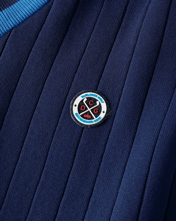 クイックドライ GOLFロゴニットベスト 詳細画像 ネイビー 5