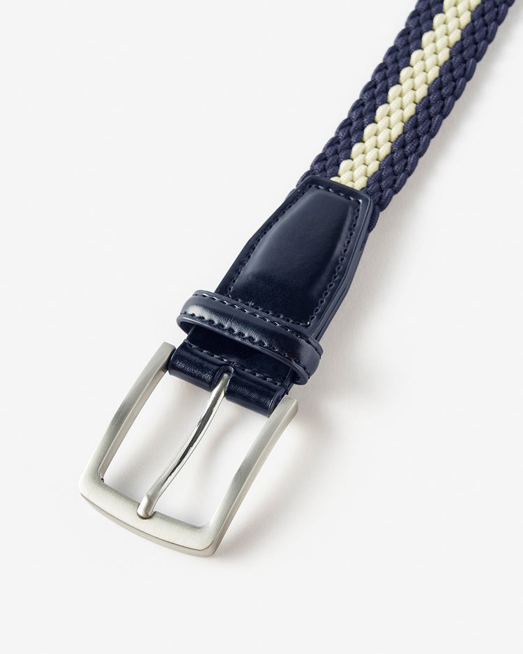 エラスティックベルト 詳細画像 ネイビー&times;ホワイト 2