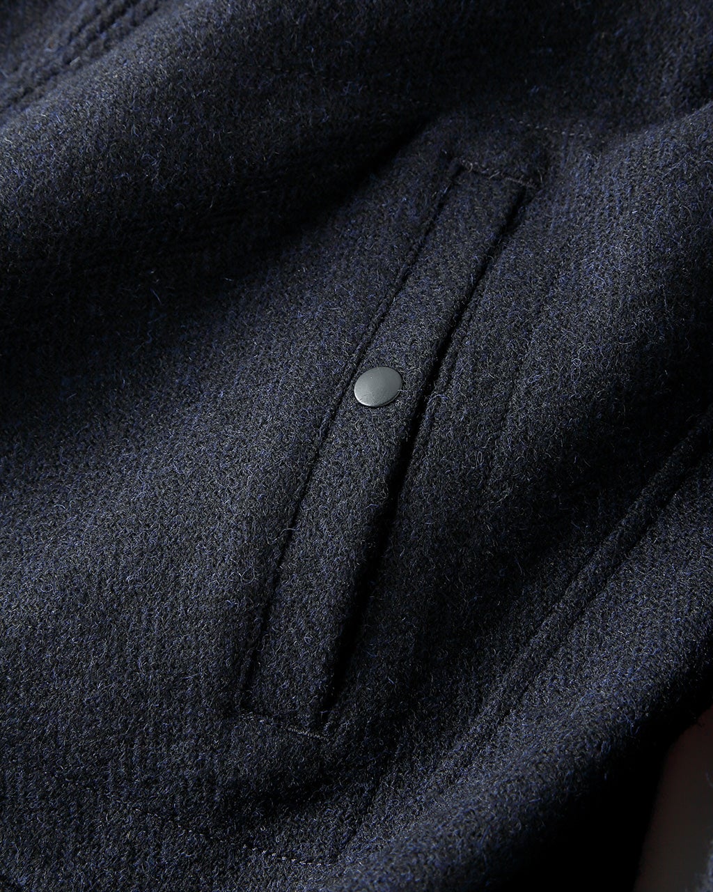 DOCLASSE　ドゥクラッセ　ハリスツイード　ヘリンボーン　ブルゾン　M ハリスツイードリブブルゾン/40代50代からのメンズファッション