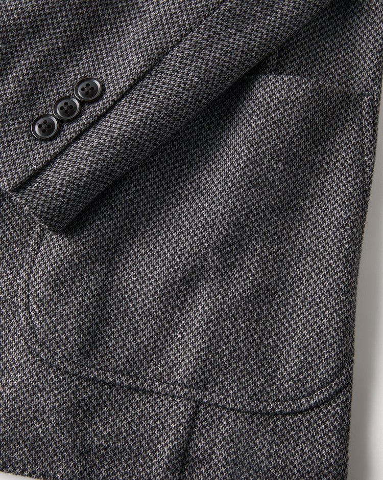 コンフォートストレッチジャケット 詳細画像 チャコール千鳥 3