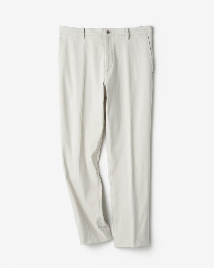 裏起毛ストレッチパンツ／ノータック 詳細画像 ライトグレー 8