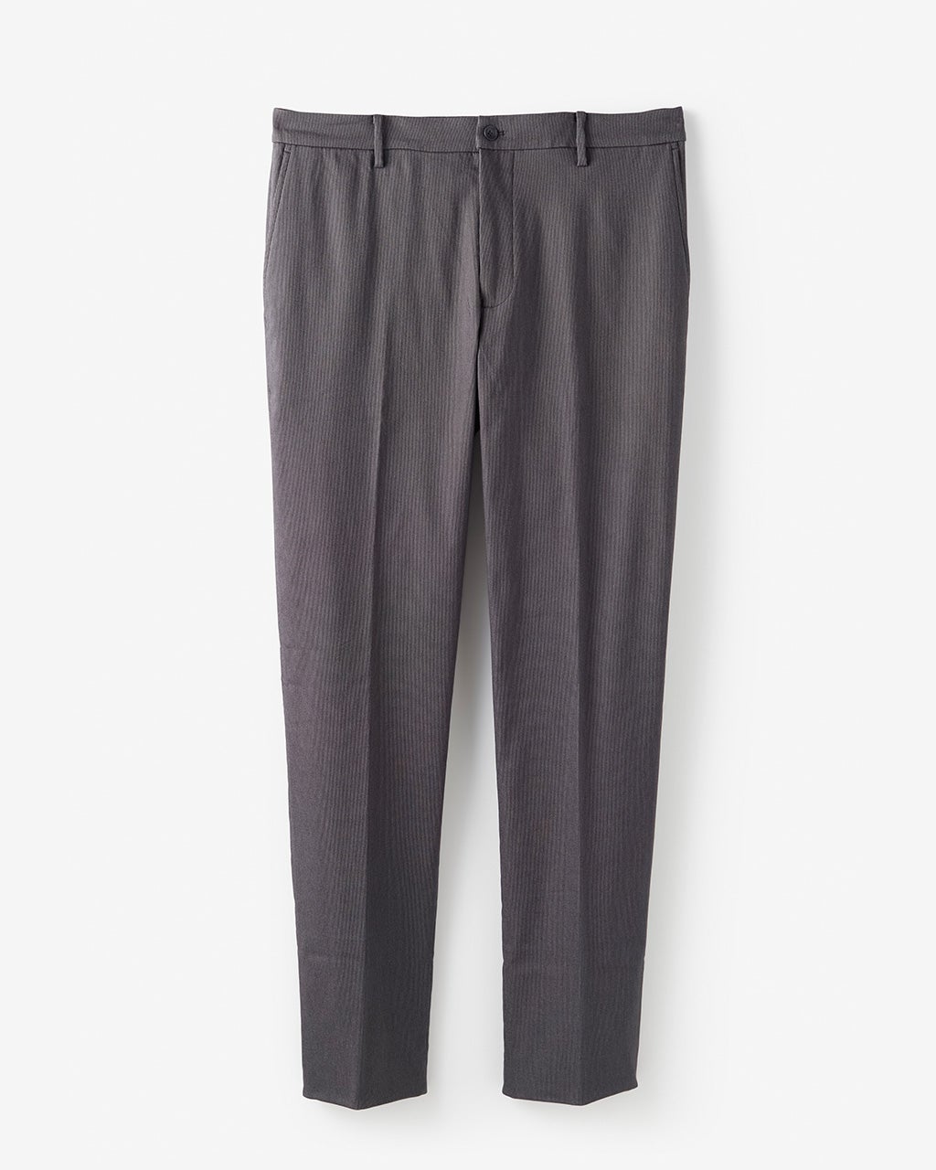 裏起毛ストレッチパンツ／ノータック/DoCLASSE