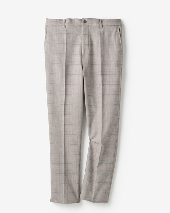 裏起毛ストレッチパンツ／ノータック