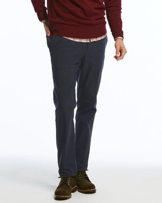 裏起毛ストレッチパンツ／ノータック