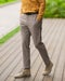 裏起毛ストレッチパンツ／ノータック 詳細画像