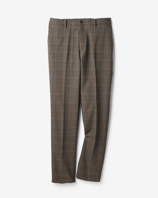 裏起毛ストレッチパンツ／ノータック