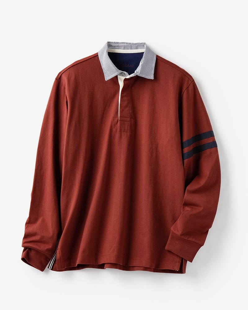 ストライプ襟・コットンラガーシャツ/40代50代からのレディース・メンズファッション通販 DoCLASSE(ドゥクラッセ)