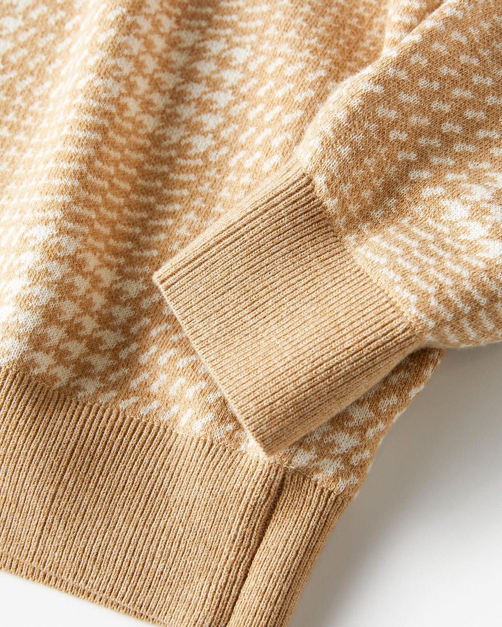 防風裏地セーター・クルーネック/40代50代からのメンズ