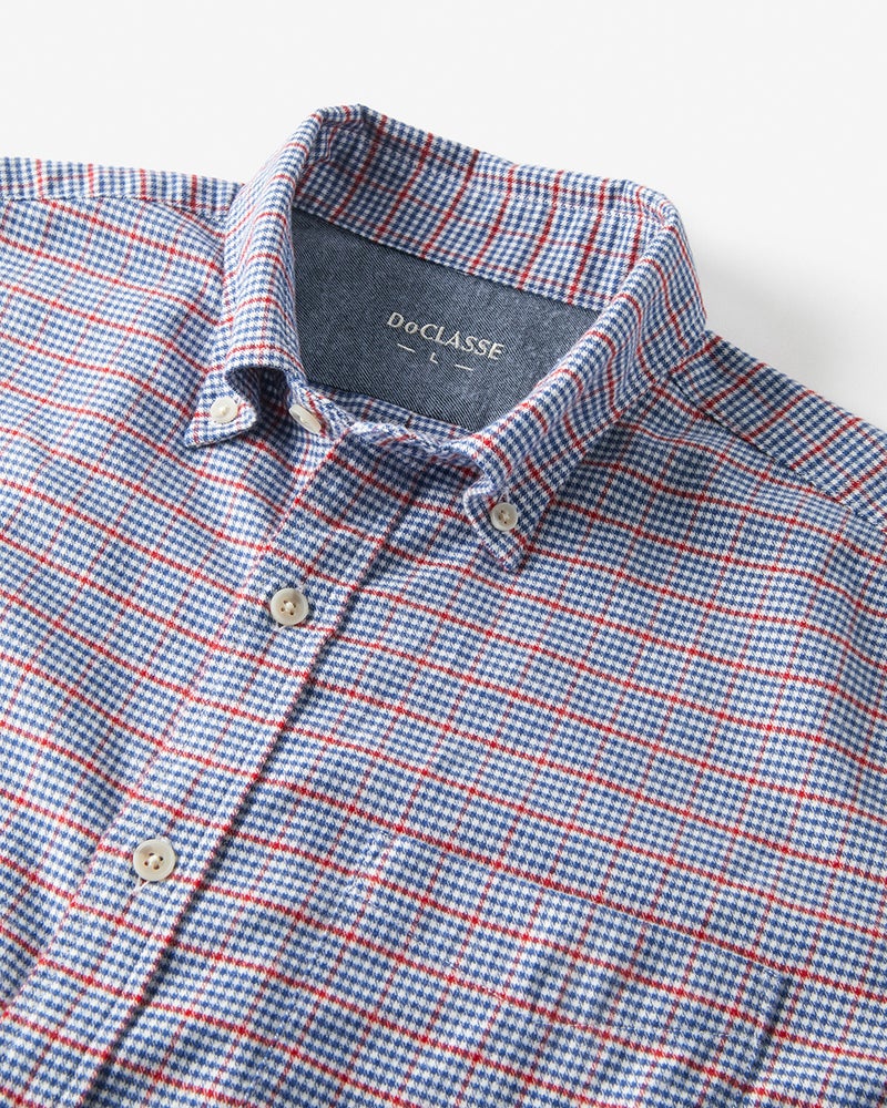 両面起毛 上品フランネルシャツ長袖 詳細画像 レーズン 3