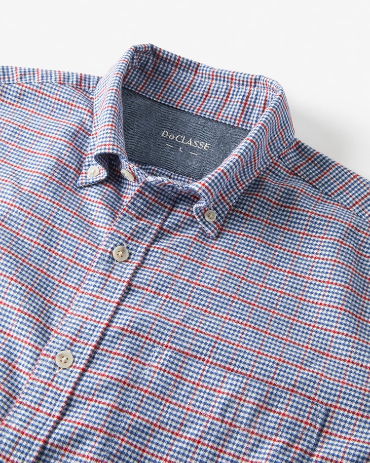 両面起毛 上品フランネルシャツ長袖 詳細画像 レーズン 3