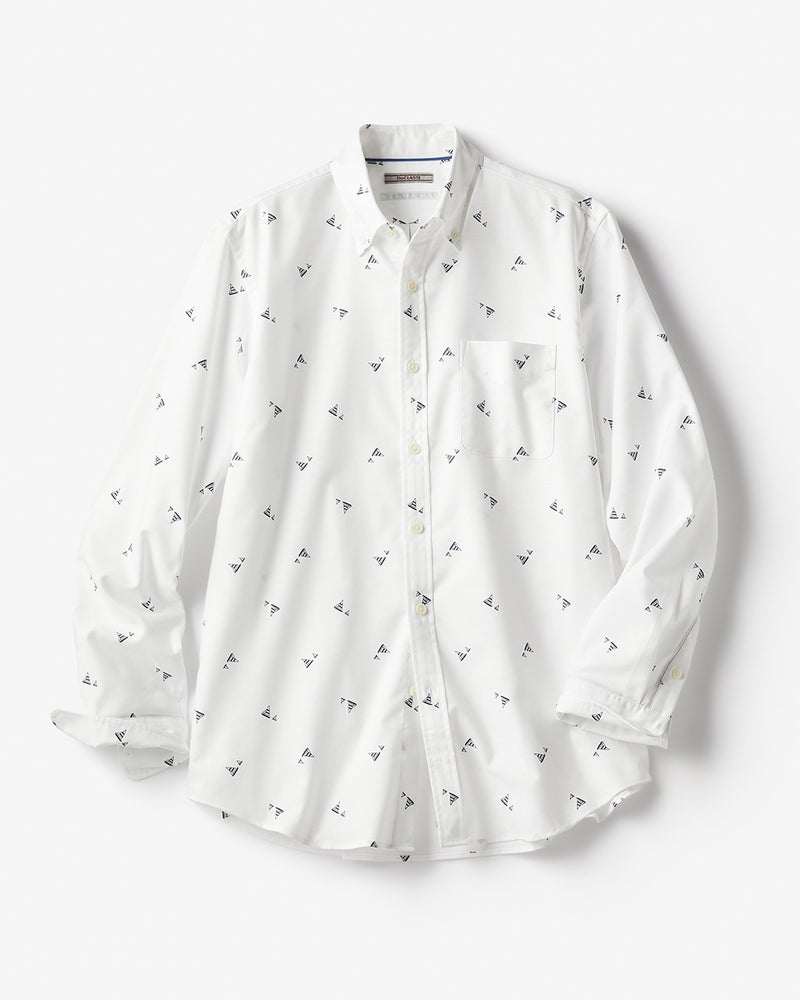 ピュアファインオックスシャツ ／レギュラーサイズ 詳細画像 ホワイト・パターン 1