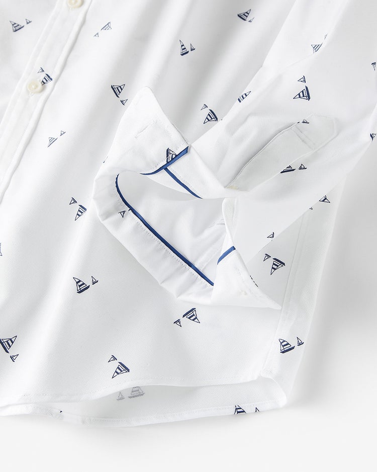 ピュアファインオックスシャツ ／レギュラーサイズ 詳細画像 ホワイト・パターン 3