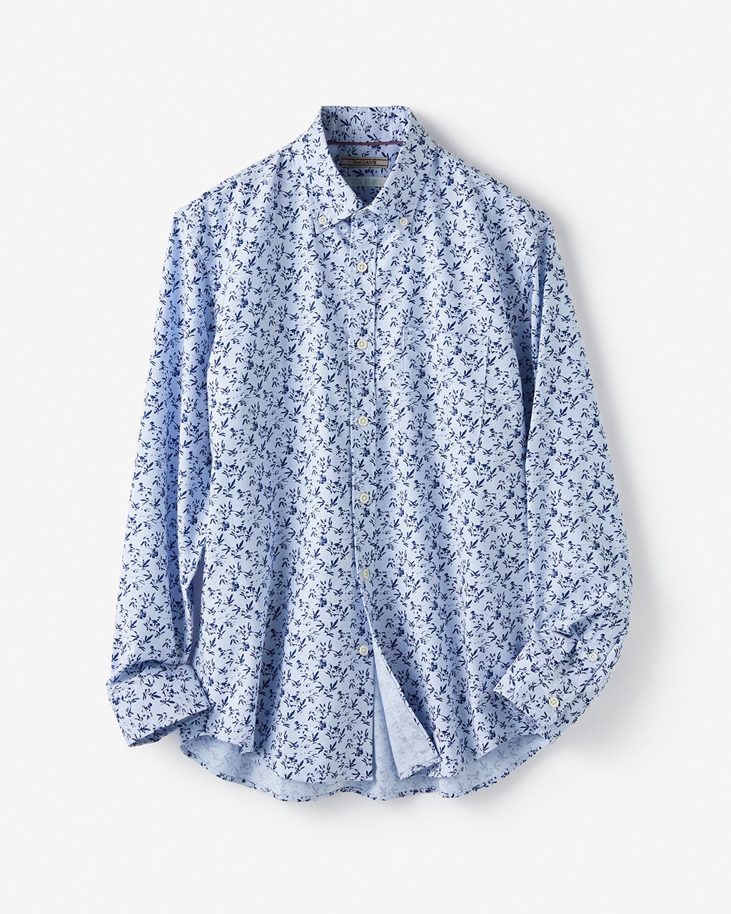 ピュアファイン・先染めオックスシャツ 長袖/DoCLASSE