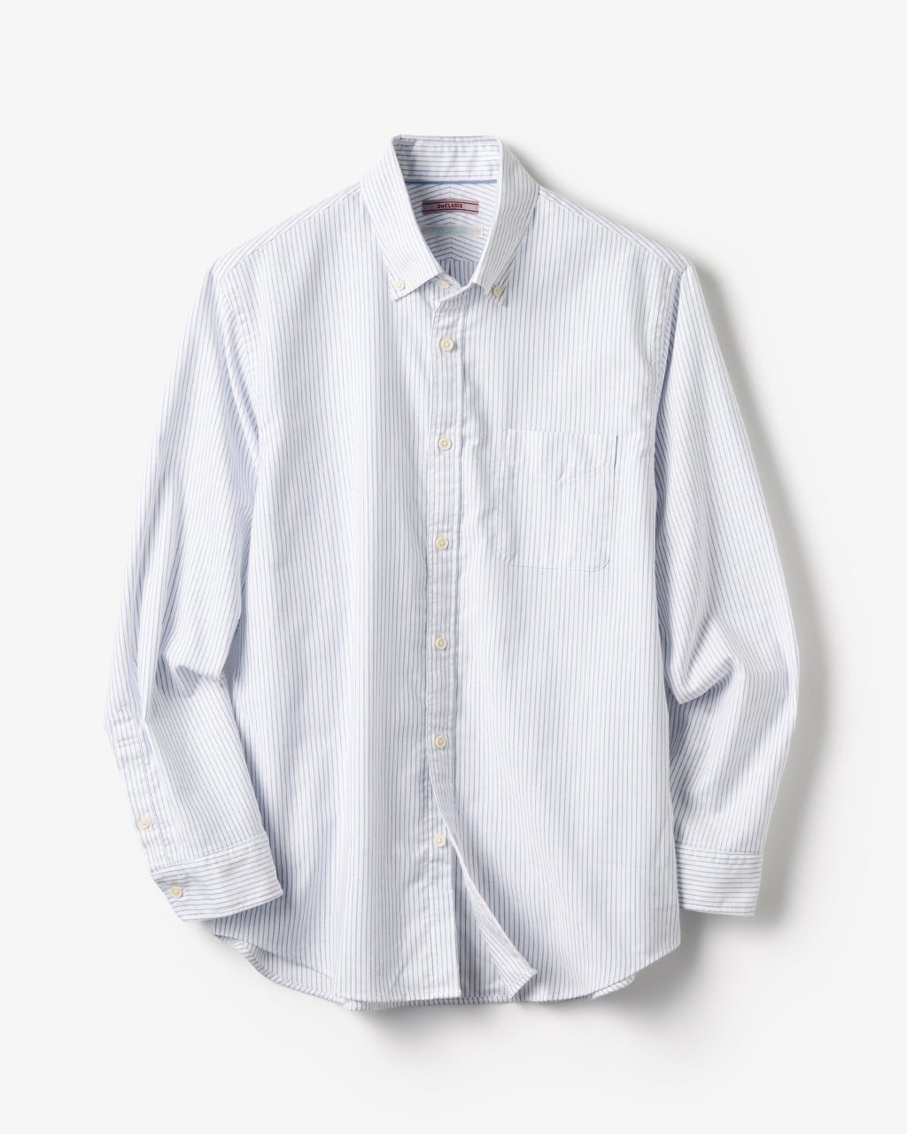 ピュアファイン・先染めオックスシャツ 長袖/DoCLASSE