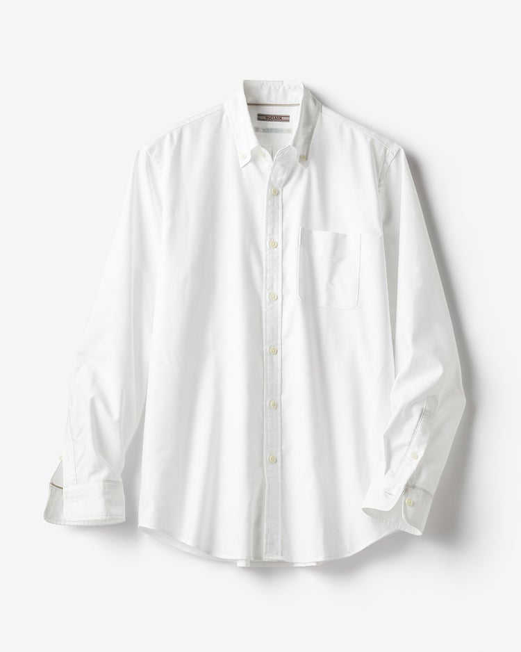 ピュアファインオックスシャツ ／トールサイズ 詳細画像 ホワイト 1