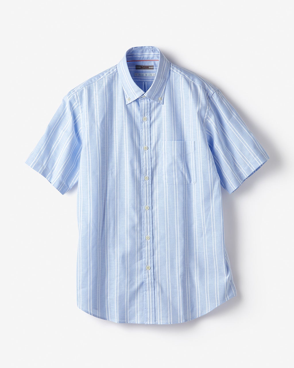 ピュアファイン・先染めオックスシャツ 半袖/DoCLASSE