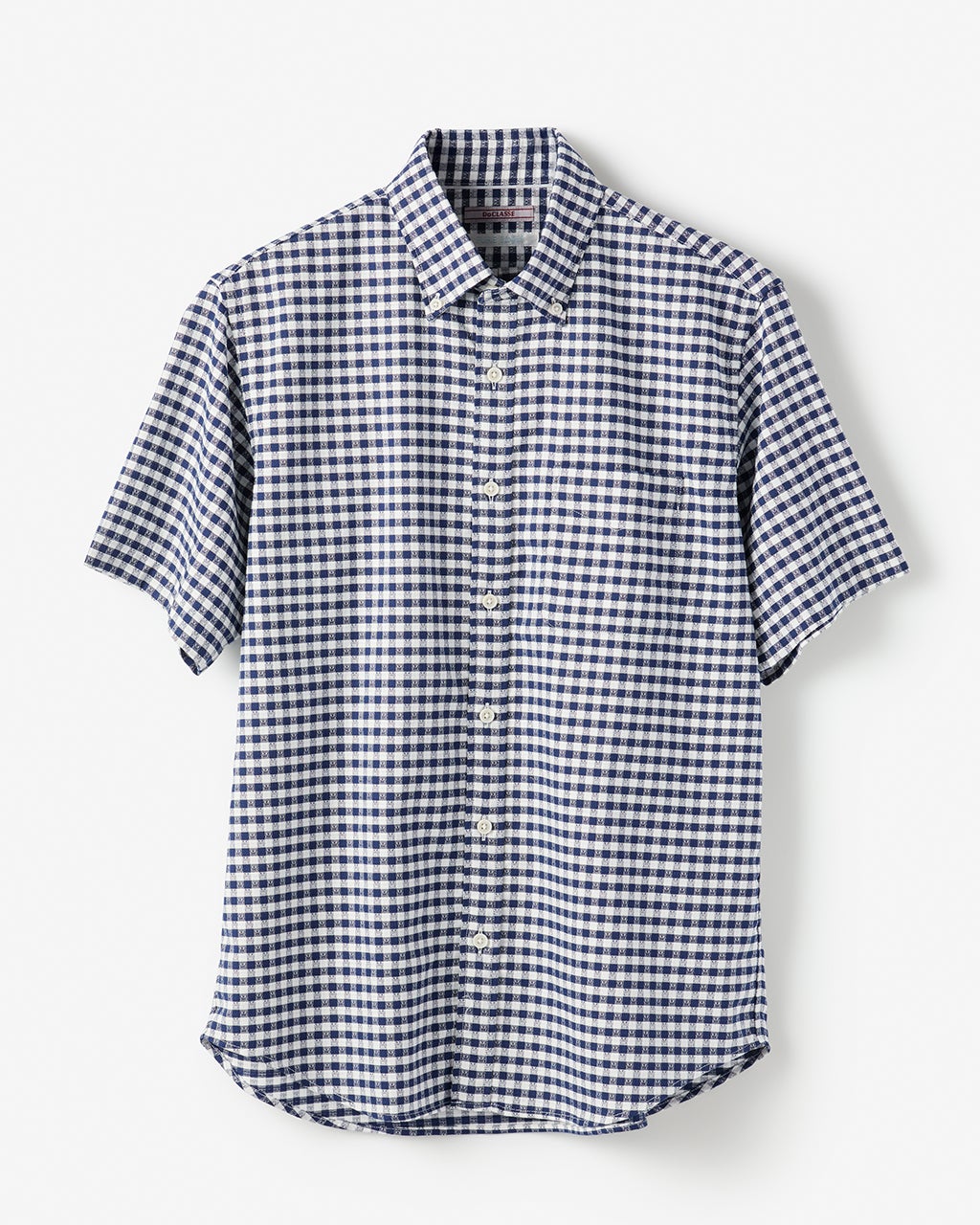 さらはん様用ページ ピュアファイン・先染めオックスシャツ 半袖/40代50代からのメンズ