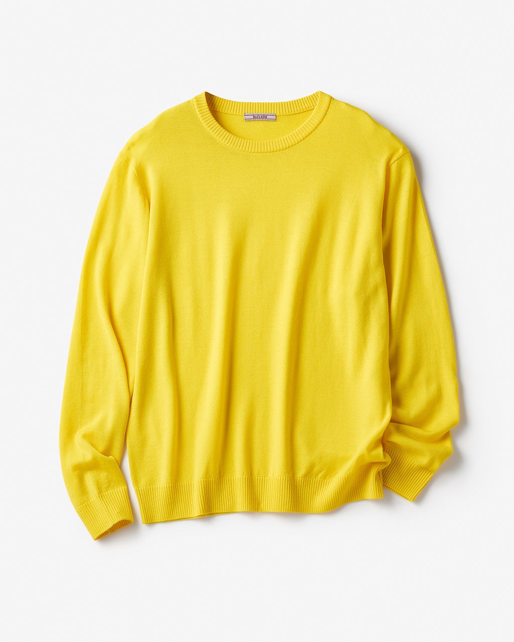 OVERCOAT クルーネックセーター in multi yellow