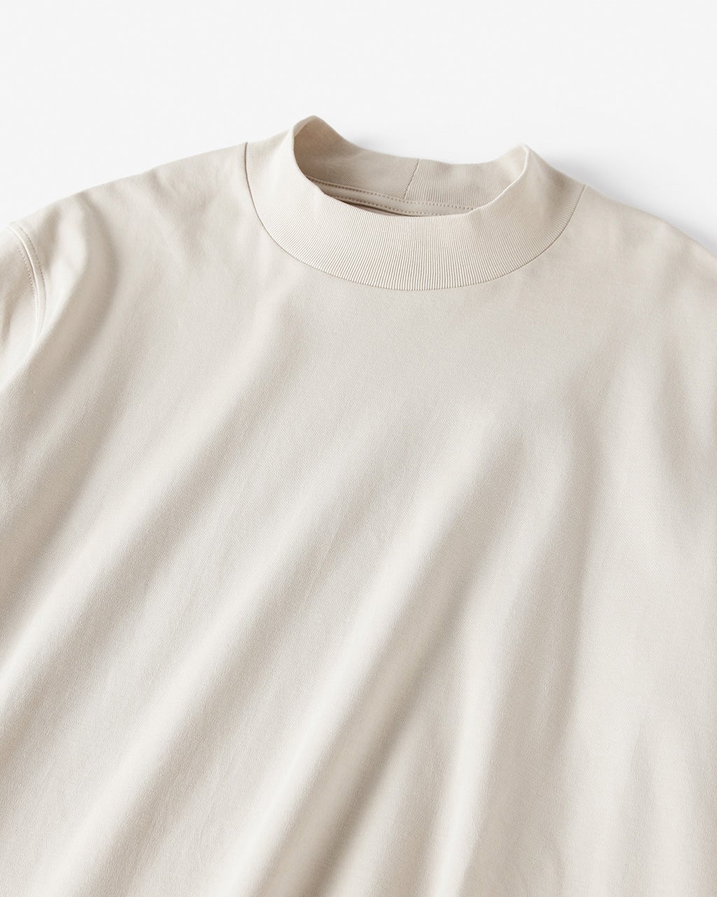 モックネック長袖・ドゥクラッセT/40代50代からのメンズファッション