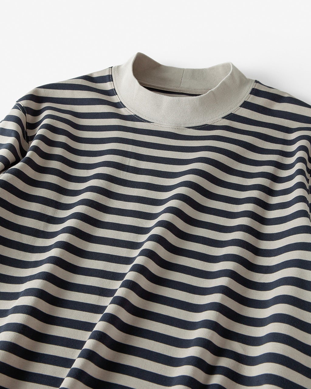 モックネック長袖・ドゥクラッセT/40代50代からのメンズ