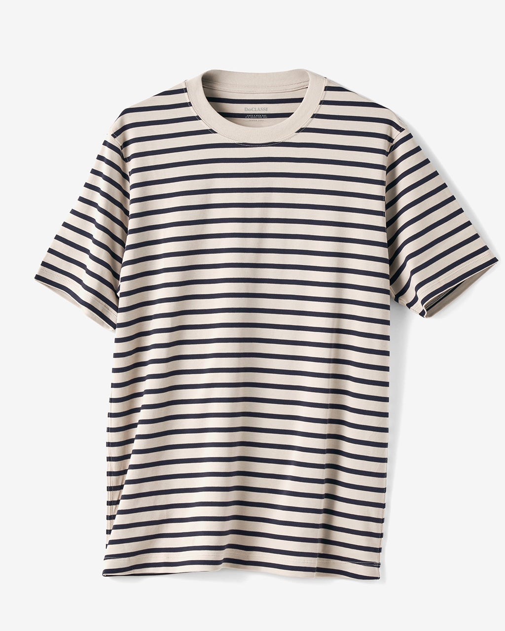 一時的にお値下げ中！Deuxieme Classe クルーネックTシャツ　日本製 クルーネック/半袖・ドゥクラッセTシャツ/40代50代からのメンズ
