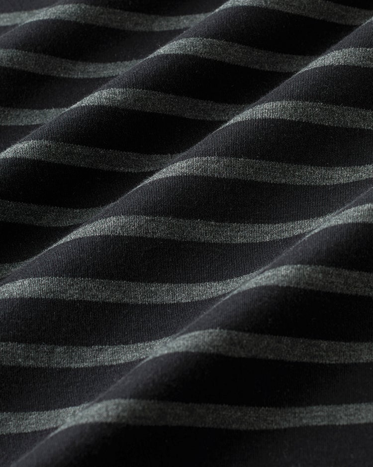 半袖クルーネック・ドゥクラッセT 詳細画像 杢チャコ&times;ﾌﾞﾗｯｸ 2