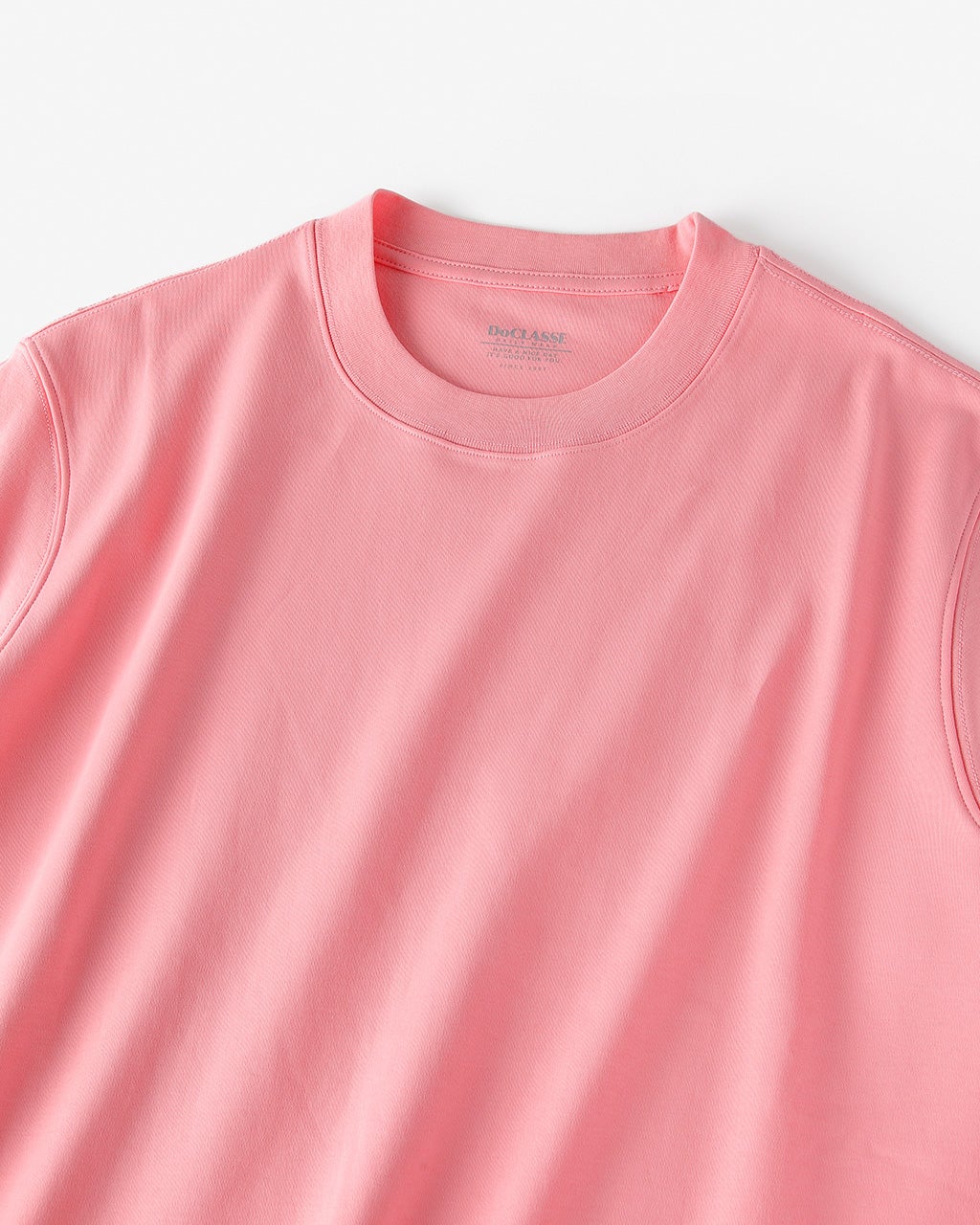 ダブルフロントクルーネック半袖・ドゥクラッセT/DoCLASSE