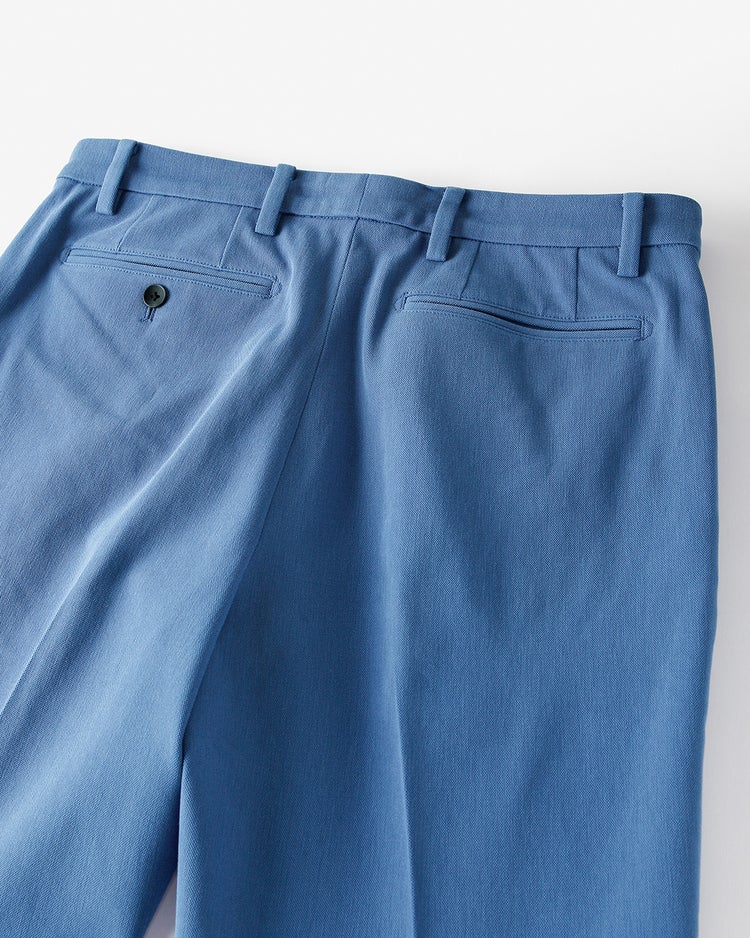 タテヨコストレッチ・コットンパンツ・ノータック 詳細画像 ライトネイビー 8