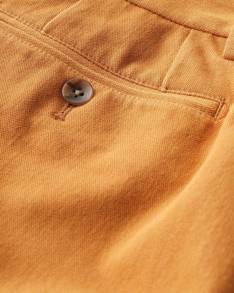 タテヨコストレッチ・コットンパンツ・ノータック 詳細画像 オレンジ 6