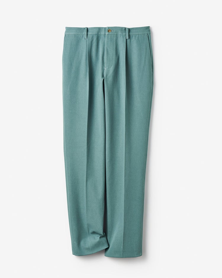 タテヨコストレッチ・コットンパンツ・ワンタック 詳細画像 ピスタチオ 5