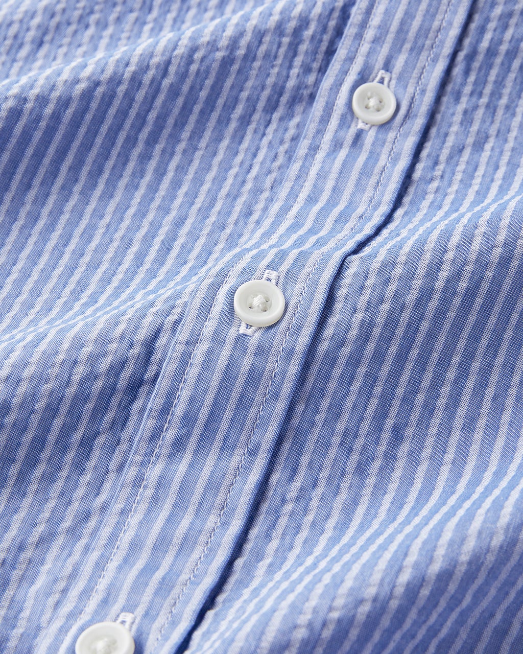 ライトコットン先染めシアサッカー半袖/DoCLASSE