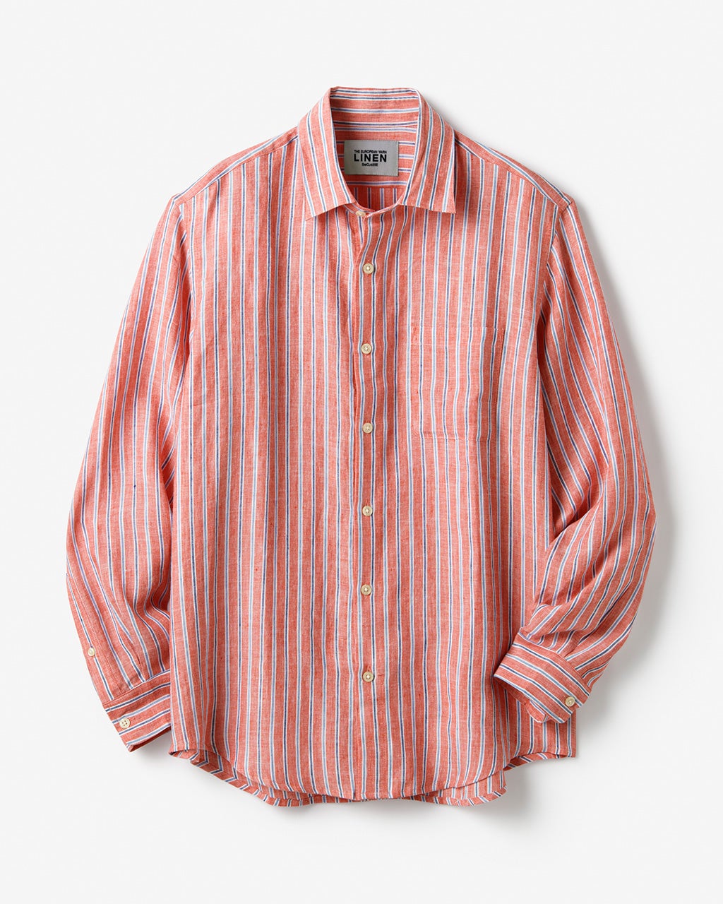 OLD JOE&Co リネン混 FANCY SHIRTS シャンブレーシャツ リネンシャンブレー・長袖/DoCLASSE