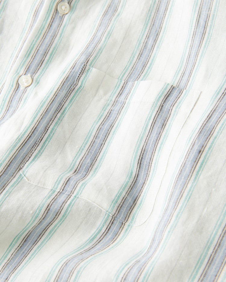 リネンシャンブレー・長袖 詳細画像 ホワイトマルチ 2