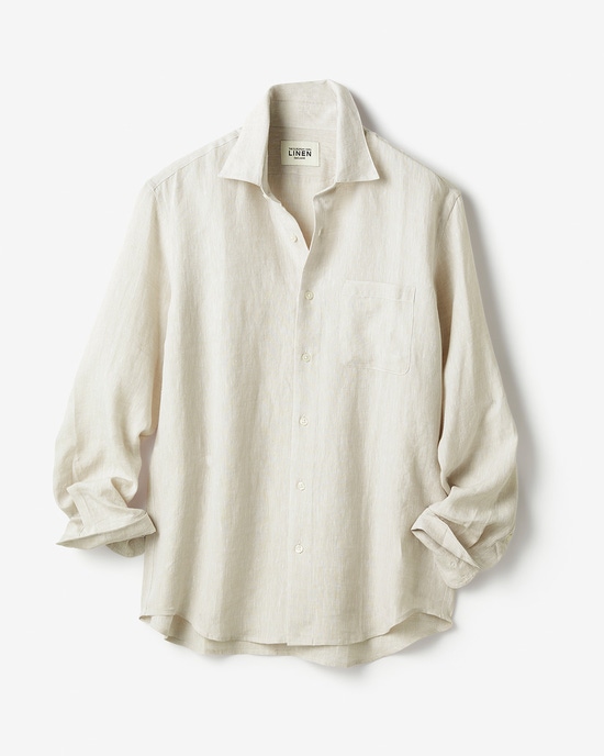 リネンシャンブレー・長袖