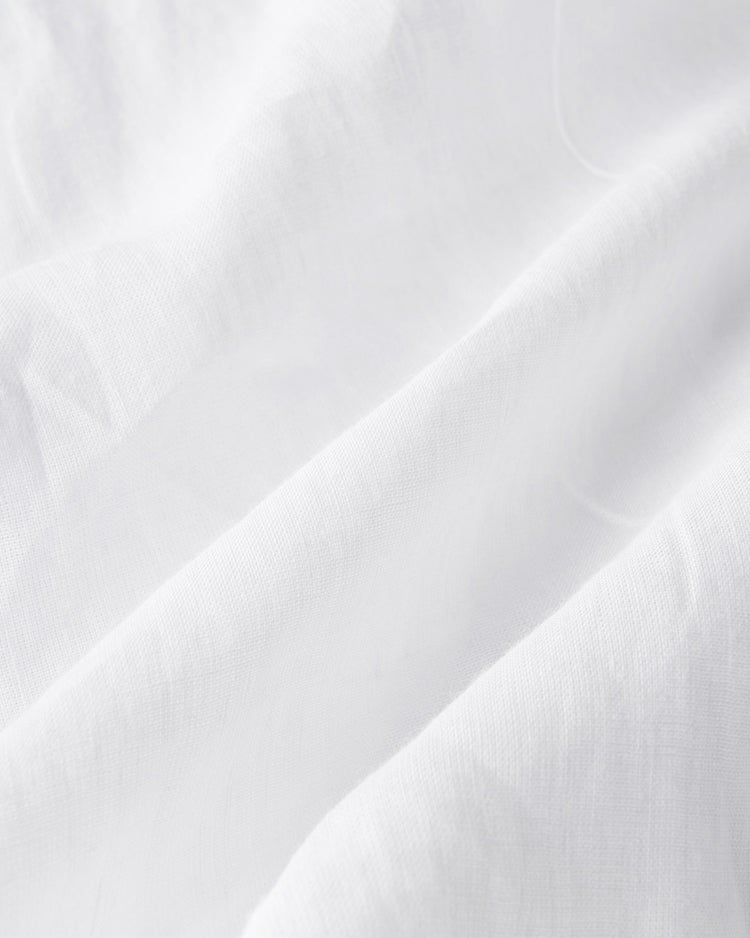 リネンシャンブレーシャツ・半袖 詳細画像 ホワイト 5