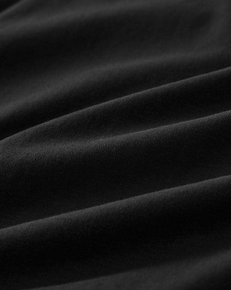 クルーネック長袖・ドゥクラッセT 詳細画像 ブラック 2