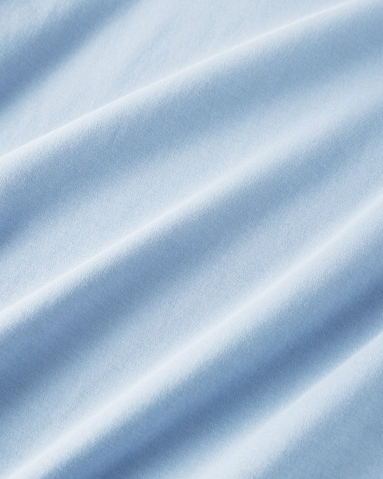 クルーネック長袖・ドゥクラッセT 詳細画像 杢サックス 2