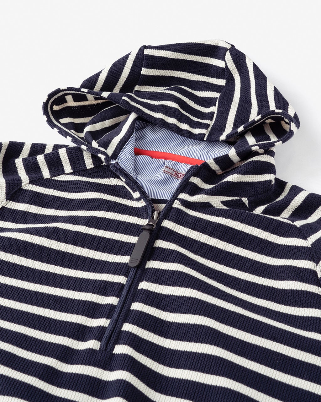 ダブルフェイス・ハーフジップパーカ/40代50代からのメンズ