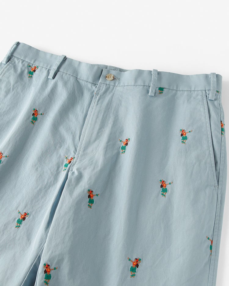 エンブロイダリーショートパンツ 詳細画像 サックス 2