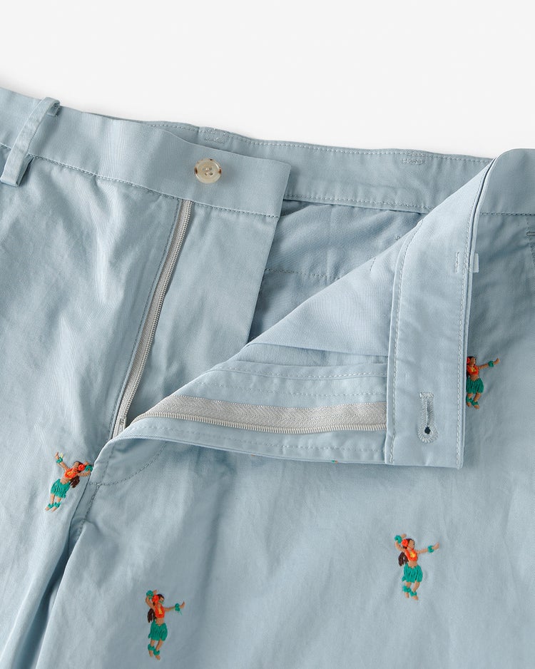 エンブロイダリーショートパンツ 詳細画像 サックス 3